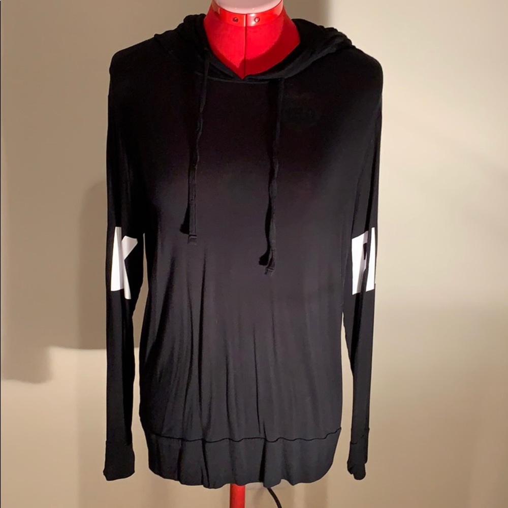 Long-sleeve Black Pink Sweatshirt